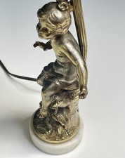 Ancien pied lampe d'occasion  Charenton-le-Pont