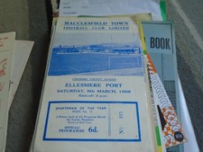 Macclesfield town ellesmere for sale  UK