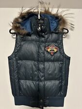 Moncler daunenweste blau gebraucht kaufen  Ennigerloh