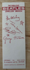 BROCHE DE JOIAS INVICTA 1964 ETIQUETA DOS BEATLES PARA OS BEATLES comprar usado BROCHE DE JOIAS INVICTA 1964 ETIQUETA DOS BEATLES PARA OS BEATLES comprar usado  Enviando para Brazil