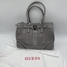 Bolsa satchel Guess Greyson cor fumaça ótimo estado! Com saco de pó comprar usado  Enviando para Brazil