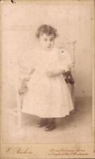 Cdv fillette jeune d'occasion  Bar-sur-Seine