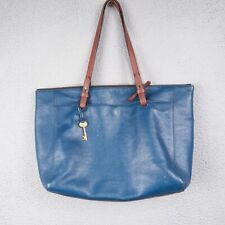 Fossil leather tote for sale  Raleigh