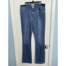 Jeans armação tamanho 29 Le mini bootcut cintura alta hippie faroeste boho preppy comprar usado  Enviando para Brazil