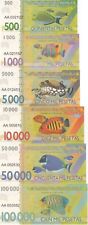 Conjunto Cabo Dakhla 6 500 1000 5000 -100000 pesetas 2017 fantasia peixe-palhaço comprar usado  Enviando para Brazil