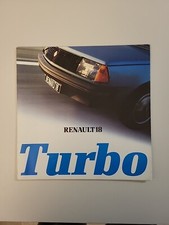 Catalogue renault turbo d'occasion  Saint-Maur-des-Fossés