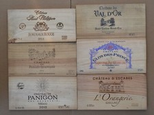 Estampe caisse vin d'occasion  Bordeaux-