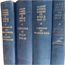 Usado, Indian Armed Forces WWII – 4 First Editions 1956–60 | Orient Longmans Vint1 comprar usado  Enviando para Brazil