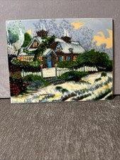Cottage scene large for sale  Akron
