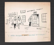 Orig artwork cartoon for sale  COWES