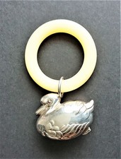 925 silver rattle for sale  NORTHAMPTON