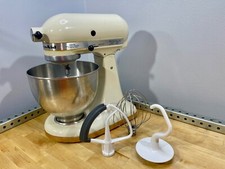Vintage HOBART KitchenAid K45SS Creme Inclinável Misturador Tigela Acessórios Rodas Personalizadas, usado comprar usado  Enviando para Brazil