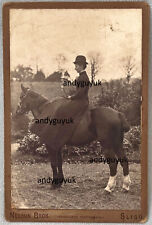 Cabinet card lady for sale  CHESTERFIELD