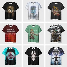 Cosplay Dead Space Isaac Clark 3D T-shirts Adult Sports Top Tee Summer Shirts comprar usado  Enviando para Brazil