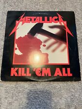 Metallica; Kill 'Em All; OG, First Megaforce press; NICE COPY; Metal segunda mano  Embacar hacia Argentina