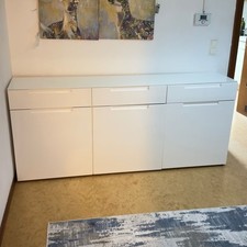 Hochglanz weiß sideboard gebraucht kaufen  Hannover