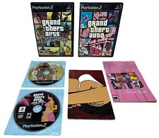 Grand Theft Auto GTA San Andreas + Vice City Combo Sony PS2 Testado e Funciona comprar usado  Enviando para Brazil