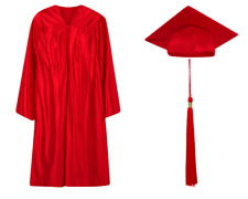 Red shiny graduation for sale  Fairfield