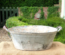 Galvanised tin bath for sale  BRIDGNORTH