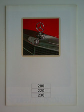 Prospekt mercedes 200 gebraucht kaufen  Wickede (Ruhr)