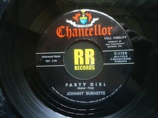 Johnny burnette party for sale  CHORLEY