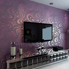 Purple wallpaper waves for sale  WORCESTER