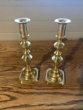 Pair antique brass for sale  CRANLEIGH
