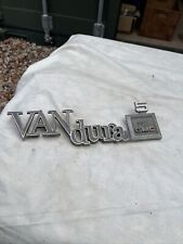 Gmc vandura badge for sale  WREXHAM
