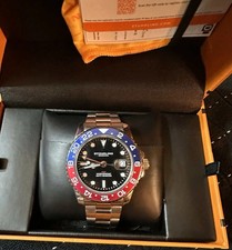 Relógio Masculino Stuhrling Original GMT – Moldura Pepsi Mergulhador 42mm comprar usado  Enviando para Brazil