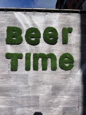 Artificial grass letters for sale  RUNCORN
