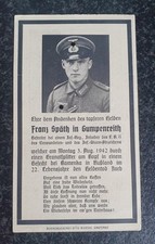 Sterbebild panzer division gebraucht kaufen  Marktoberdorf