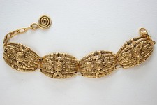 Bracciale bronzo dorato usato  Latina