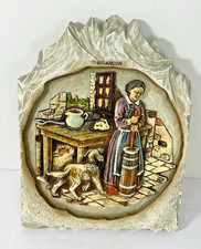 Vintage wall plaque for sale  Huron