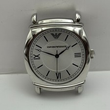 Relógio de quartzo masculino Emporio Armani AR-0282 tom prata 41 mm bateria nova comprar usado  Enviando para Brazil