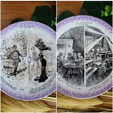 Lot assiettes parlantes d'occasion  Les Andelys
