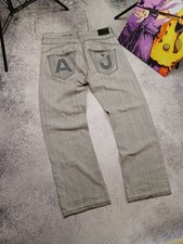 Jeans jeans grande logotipo folgado Armani comprar usado  Enviando para Brazil