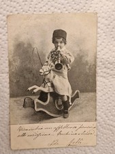 Cartolina bimbo cavallo usato  Bologna