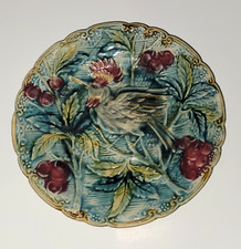 Majolica antique bird d'occasion  Expédié en Belgium
