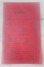Original vincent rider for sale Original vincent rider for sale  NEWBURY