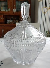 Deckeldose geschliffene glassc gebraucht kaufen  Schönberg