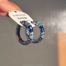 Bohemian blue enamel for sale  Houston