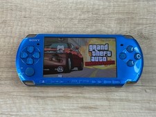 Console azul vibrante RANK B+ PSP 3000 REGIÃO LIVRE INGLÊS SD 4GB testado S8746 comprar usado  Enviando para Brazil