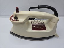 Vintage BLACK & DECKER Light 'n Easy Steam & Dry Iron F362WH Testado Funcionando comprar usado  Enviando para Brazil