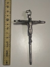 Crocefisso metallo usato  Zandobbio