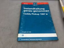 Instandhaltung caddy pickup gebraucht kaufen  Twistringen
