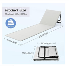 Beach mat adjustable for sale  BRIDGWATER