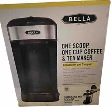 Pacote de café BELLA uma xícara máquina de café e chá e aquecedor de caneca de café preto NOVO comprar usado  Enviando para Brazil
