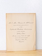 1908 birthday invitation for sale  Hendersonville