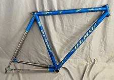 Cuadro de bicicleta de carretera Olmo 1985 súper ligero 51 cm pequeño Columbus Genius acero lugado¡! segunda mano  Embacar hacia Argentina