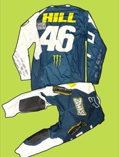 Camiseta e calça Justin Hill Pro Circuit Kawasaki Fox 4 marcadores de vitória NÃO ASSINADO comprar usado  Enviando para Brazil